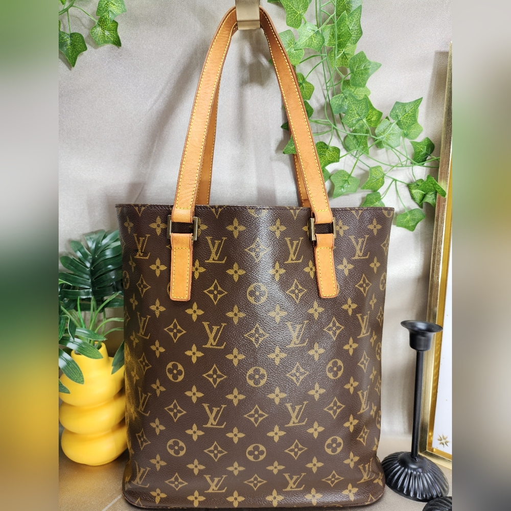 Louis Vuitton Brown Monogram Tote - Picture 4 of 16